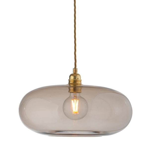 Horizon Pendant Lamp, Chestnut Brown, 36cm