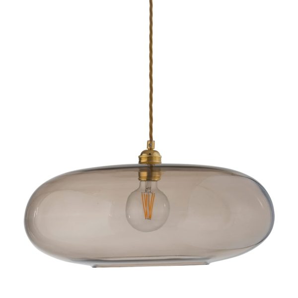 Horizon Pendant Lamp, Chestnut Brown, 45cm