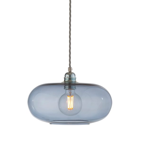 Horizon Pendant Lamp, Deep Blue, 29cm