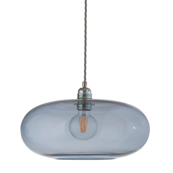 Horizon Pendant Lamp, Deep Blue, 36cm