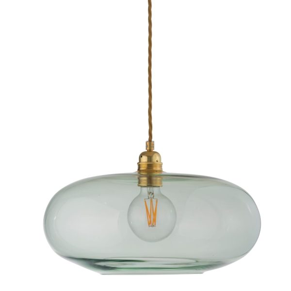 Horizon Pendant Lamp, Forest Green, 36cm