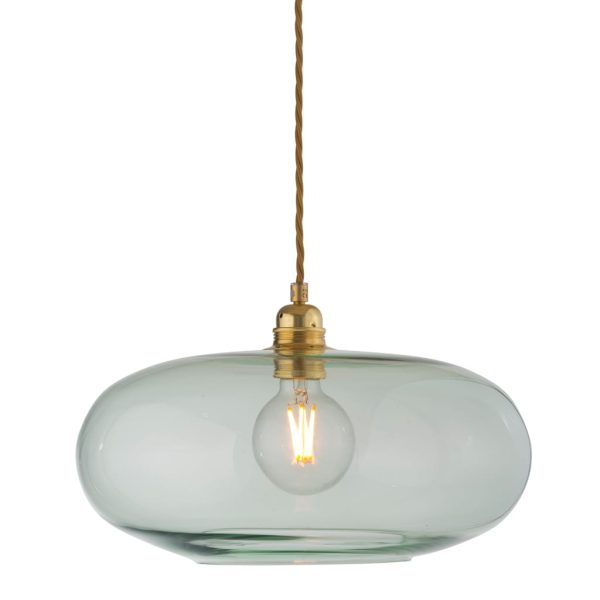 Horizon Pendant Lamp, Forest Green, 36cm