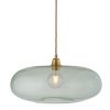 Horizon Pendant Lamp, Forest Green, 45cm