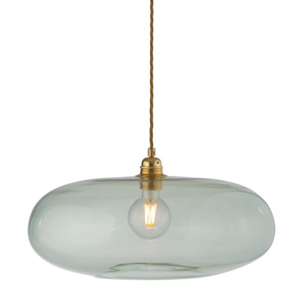 Horizon Pendant Lamp, Forest Green, 45cm