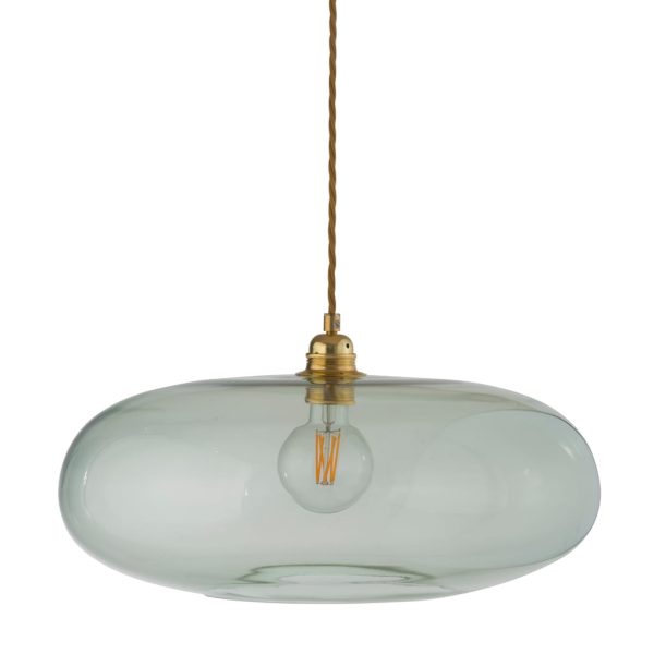 Horizon Pendant Lamp, Forest Green, 45cm