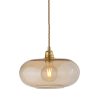 Horizon Pendant Lamp, Golden Smoke, 29cm Horizon Pendant Lamp, Golden Smoke, 29cm