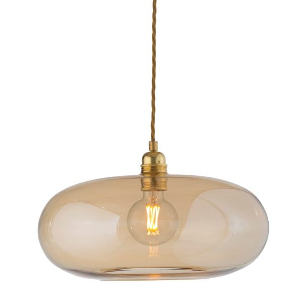 Horizon Pendant Lamp, Golden Smoke, 36cm