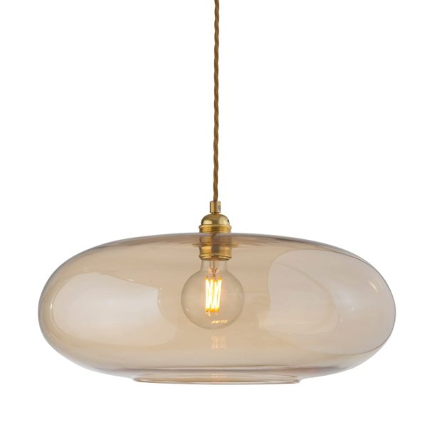 Horizon Pendant Lamp, Golden Smoke, 45cm