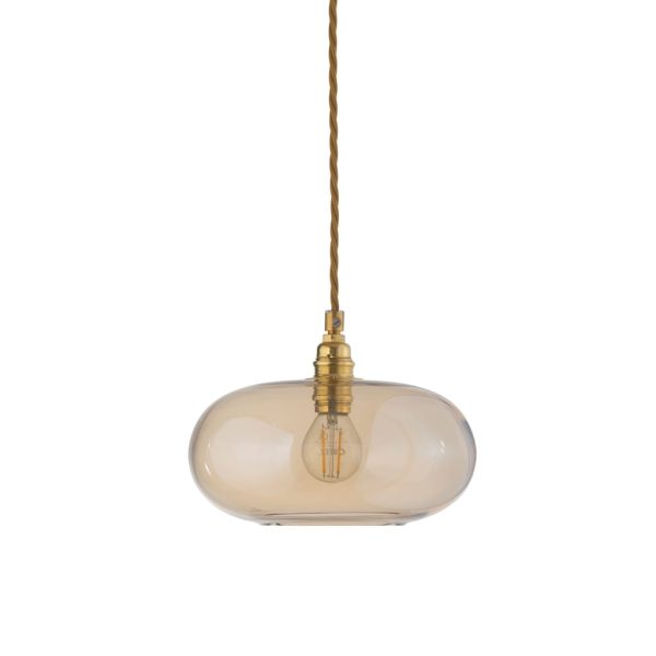 Horizon Pendant Lamp, Golden Smoke, 21cm