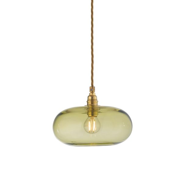 Horizon Pendant Lamp, Olive, 21cm