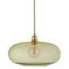 Horizon Pendant Lamp, Olive, 36cm