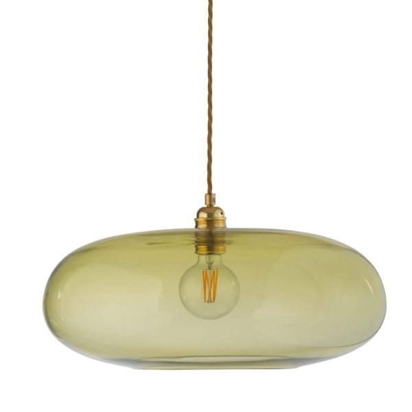 Horizon Pendant Lamp, Olive, 45cm
