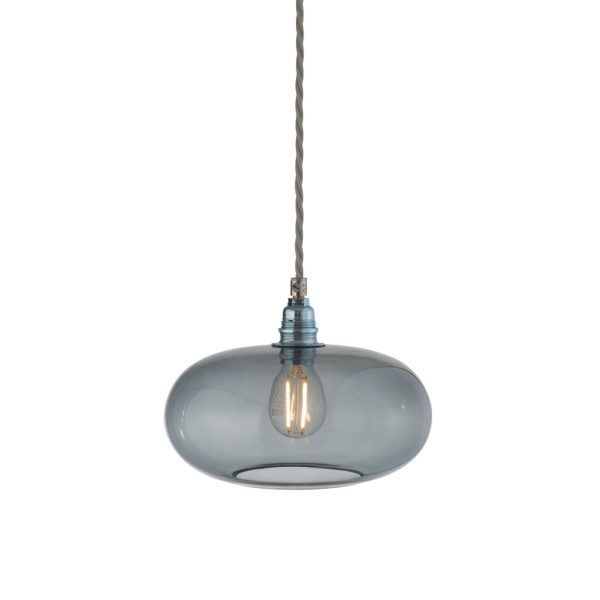 Horizon Pendant Lamp, Smokey Grey, 21cm