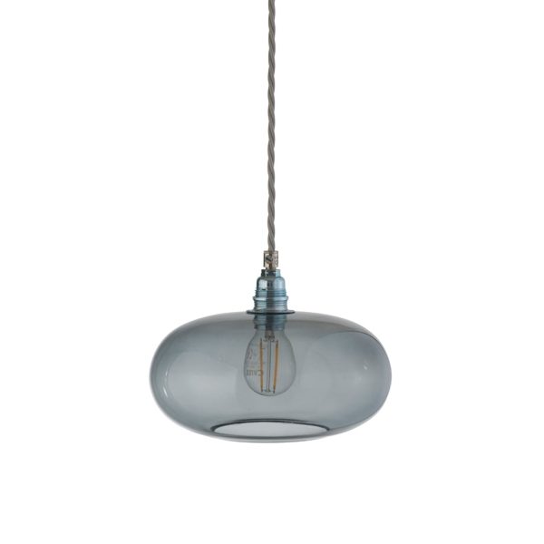 Horizon Pendant Lamp, Smokey Grey, 21cm