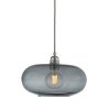 Horizon Pendant Lamp, Smokey Grey, 29cm