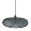Horizon Pendant Lamp, Smokey Grey, 45cm