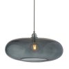 Horizon Pendant Lamp, Smokey Grey, 45cm