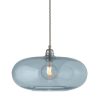 Horizon Pendant Lamp, Topaz Blue, 36cm