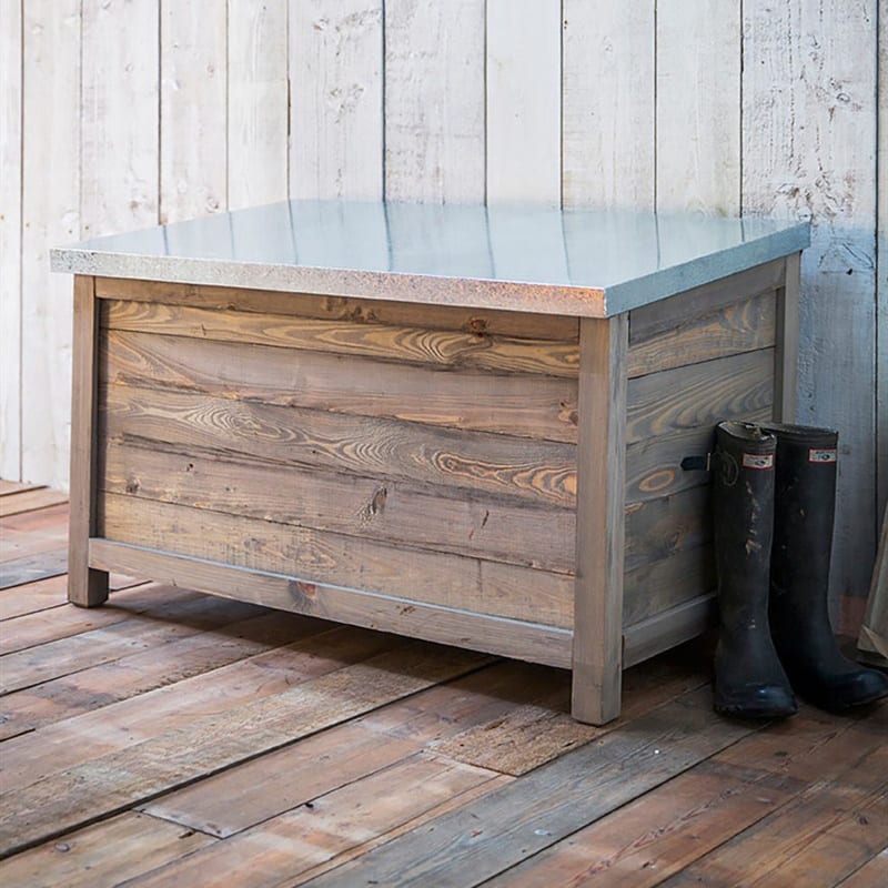 Aldsworth Large Outdoor Storage Box, Outdoor Wooden Storage Box Uk
