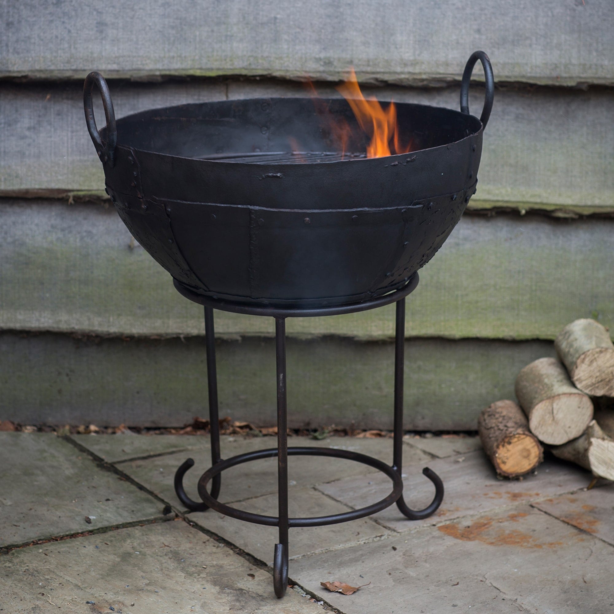 Kadai Fire Pit Outdoor Essentials The Haven Home Interiors