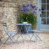 Rive Droite Small Bistro Set Dorset Blue Rive Droite Small Bistro Set Dorset Blue