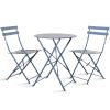 Rive Droite Small Bistro Set Dorset Blue Rive Droite Small Bistro Set Dorset Blue