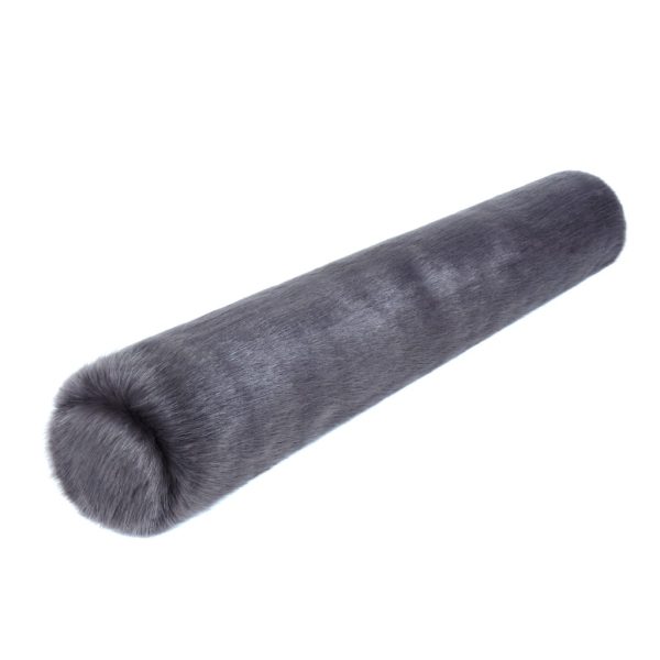 Steel Faux Fur Draught Excluder