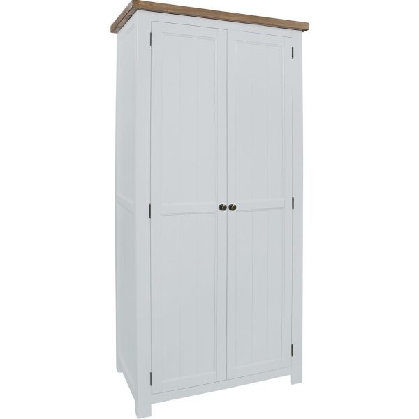 Gresford White 2 Door Wardrobe