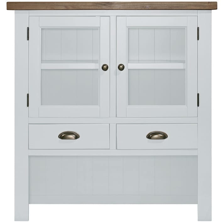 Gresford White Hutch 2 Door 3 Drawer Sideboard Haven Furniture