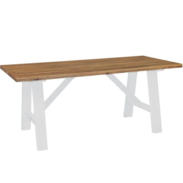 Gresford White Trestle Table 1800 x 900