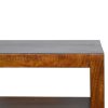 Mango Hill 1 Drawer Chestnut Bedside with Gold Pull Out Bar Mango Hill 1 Drawer Chestnut Bedside with Gold Pull Out Bar