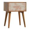 Mango Hill 2 Drawer Pink Floral Screen-Printed Bedside Mango Hill 2 Drawer Pink Floral Screen-Printed Bedside