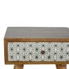 Mango Hill Bedside with Screen Print Drawer Fronts Mango Hill Bedside with Screen Print Drawer Fronts
