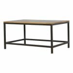 Mango Hill Coffee Table with Iron Base