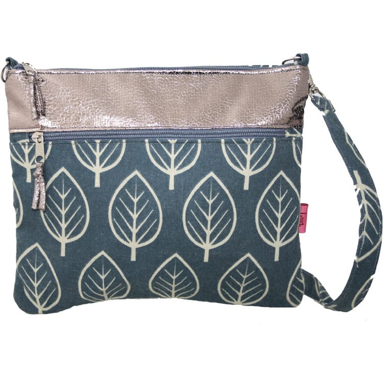 material cross body bag