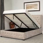 Albany Low End Ottoman Bed Stone