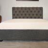 Birkhall Low End Scroll Ottoman Bed Grey