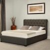 Balmoral Low End Scroll Ottoman Bed Grey Balmoral Low End Scroll Ottoman Bed Grey