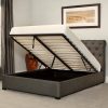 Balmoral Low End Scroll Ottoman Bed Grey Balmoral Low End Scroll Ottoman Bed Grey