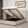 Balmoral Low End Scroll Ottoman Bed Stone Balmoral Low End Scroll Ottoman Bed Stone