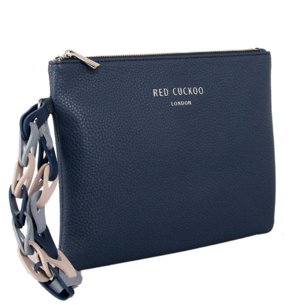 clutch purse with wrist strap
