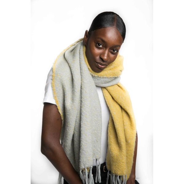 Multi Mustard Scarf