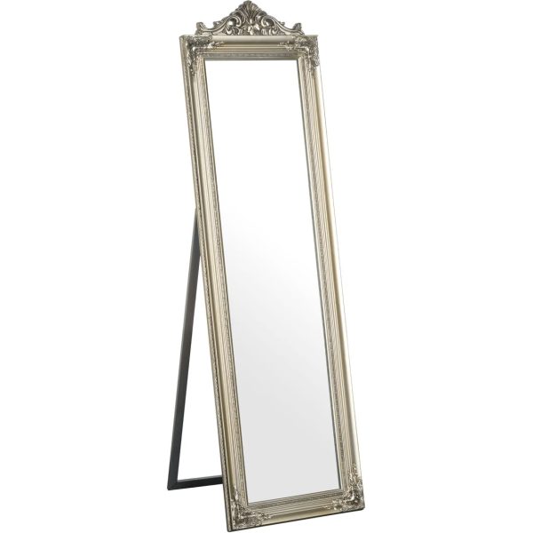 Colmar Silver Floor Standing Mirror