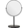 Grey Metal Swivel Large Table Mirror