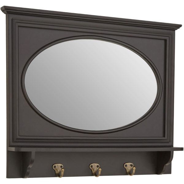 Kettlewell Black Wall Mirror