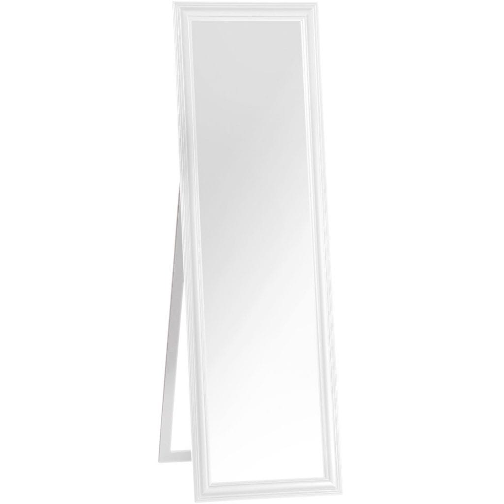Plockton White Floor Standing Mirror The Haven Home Interiors