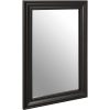 Regatta Black Wooden Framed Wall Mirror