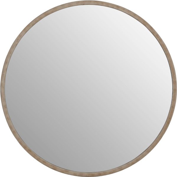 Saskina Wall Mirror With Antique Silver Frame