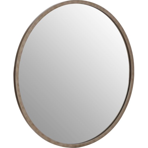 Saskina Wall Mirror With Antique Silver Frame