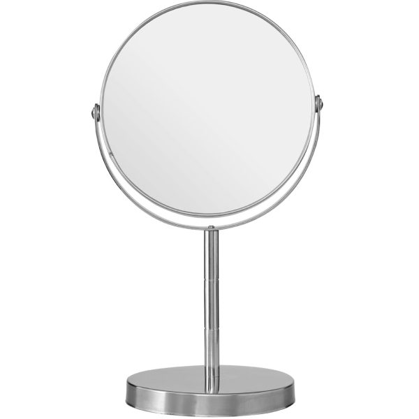 Stainless Steel Swivel Table Mirror